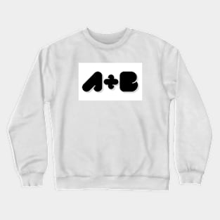 Initials A+B Crewneck Sweatshirt